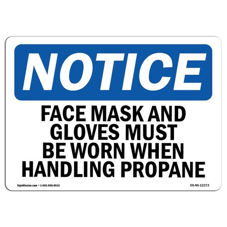 Signmission OSHA Sign, Eye Protection Required, 18in X 12in Peel And Stick Wall Graphic, 12" W, 18" H, Portrait OS-NS-RD-1218-V-12352